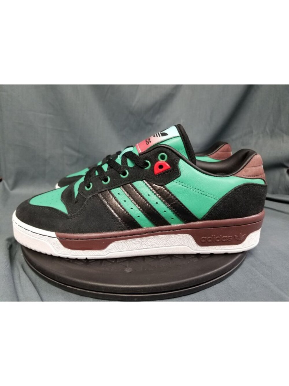 Adidas Rivalry Low Demon Slayer Tanjiro JI3312 Men's Size 8.5 NEW NO BOX! - Picture 5 of 11